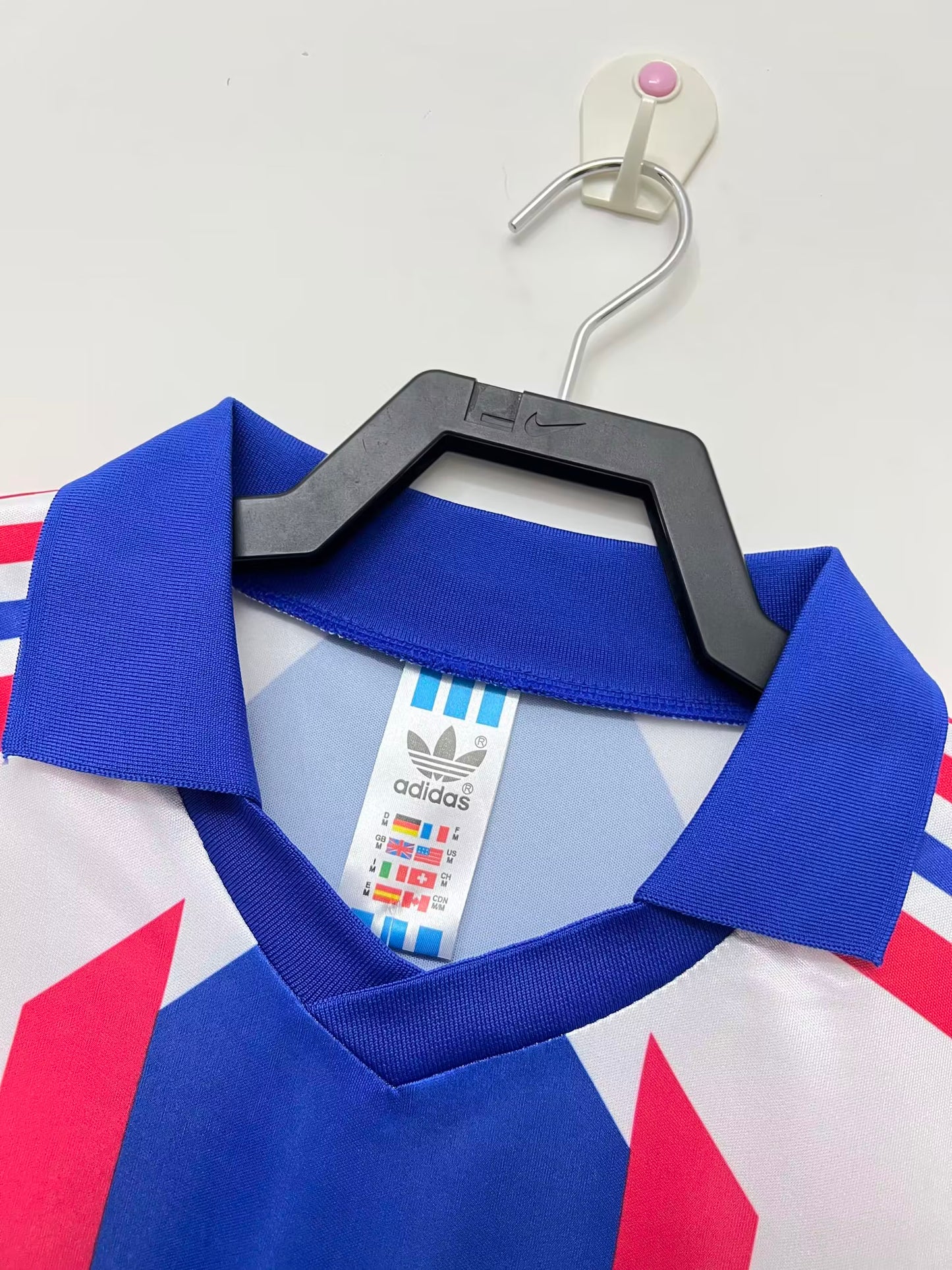 Retro France 1990 Home Football Jersey