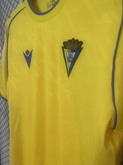 Cadiz 2025/2026 Home Fan Version Football Jersey