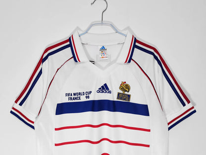 Retro France 1998 Away Football Jersey