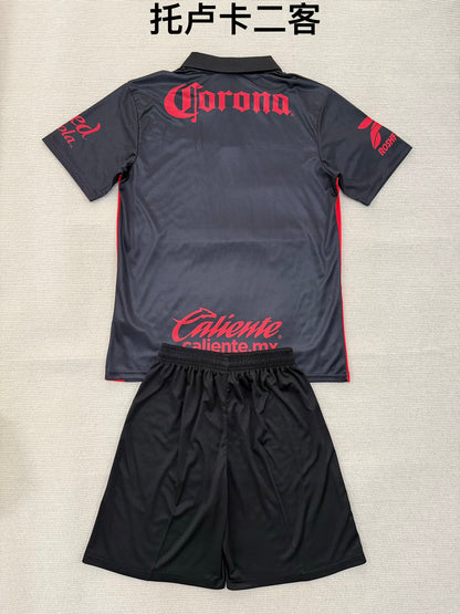 Toluca 2025/2026 Kids Third Away Fan Version Football Jersey