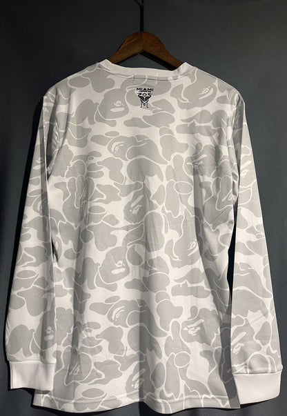 Inter Miami CF Special Edition 2024/2025 Long Sleeve Fan Version Football Jersey