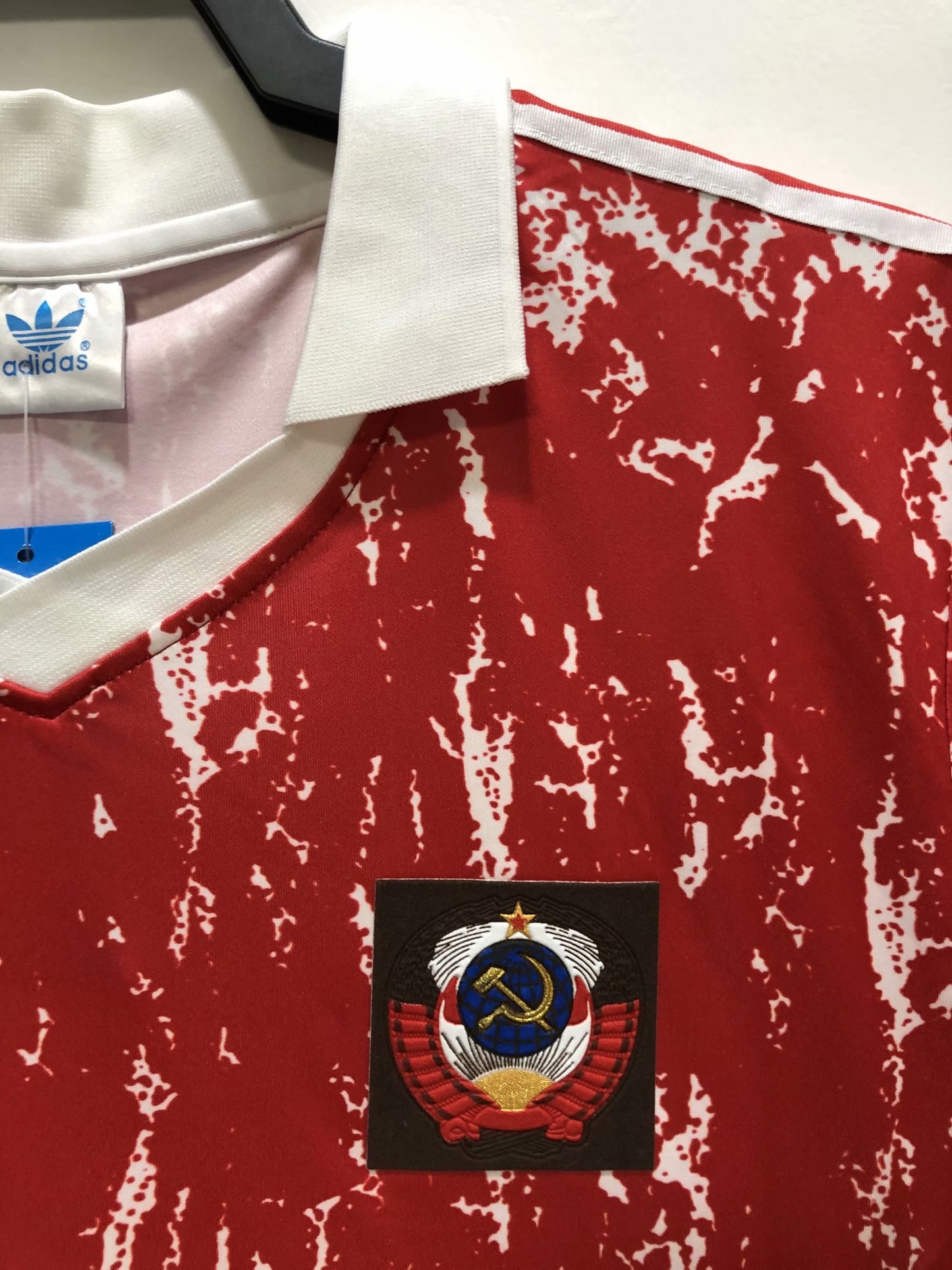 Retro Soviet Union 1990 Home Football Jersey