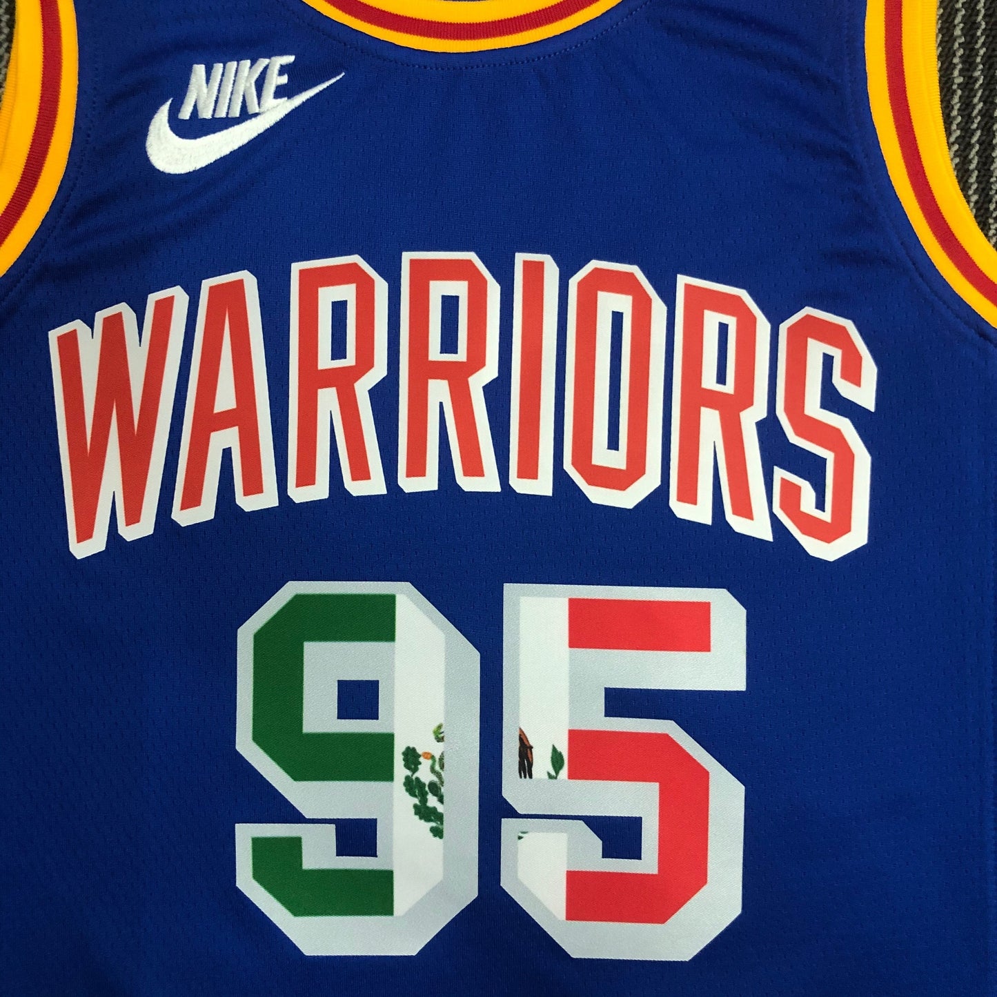 Retro Golden State Warriors Football Jersey
