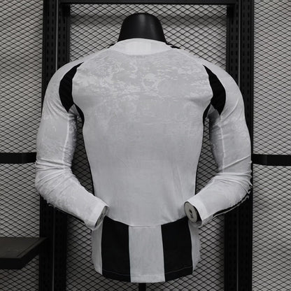 Juventus 2024/2025 Home Long Sleeve Player Version Football Jersey