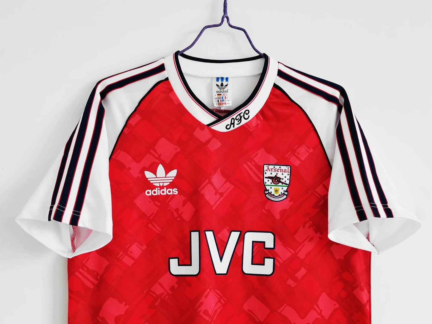 Retro Arsenal 1990/1992 Home Football Jersey