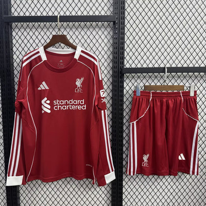 Liverpool 2025/2026 Home Fan Version Football Jersey
