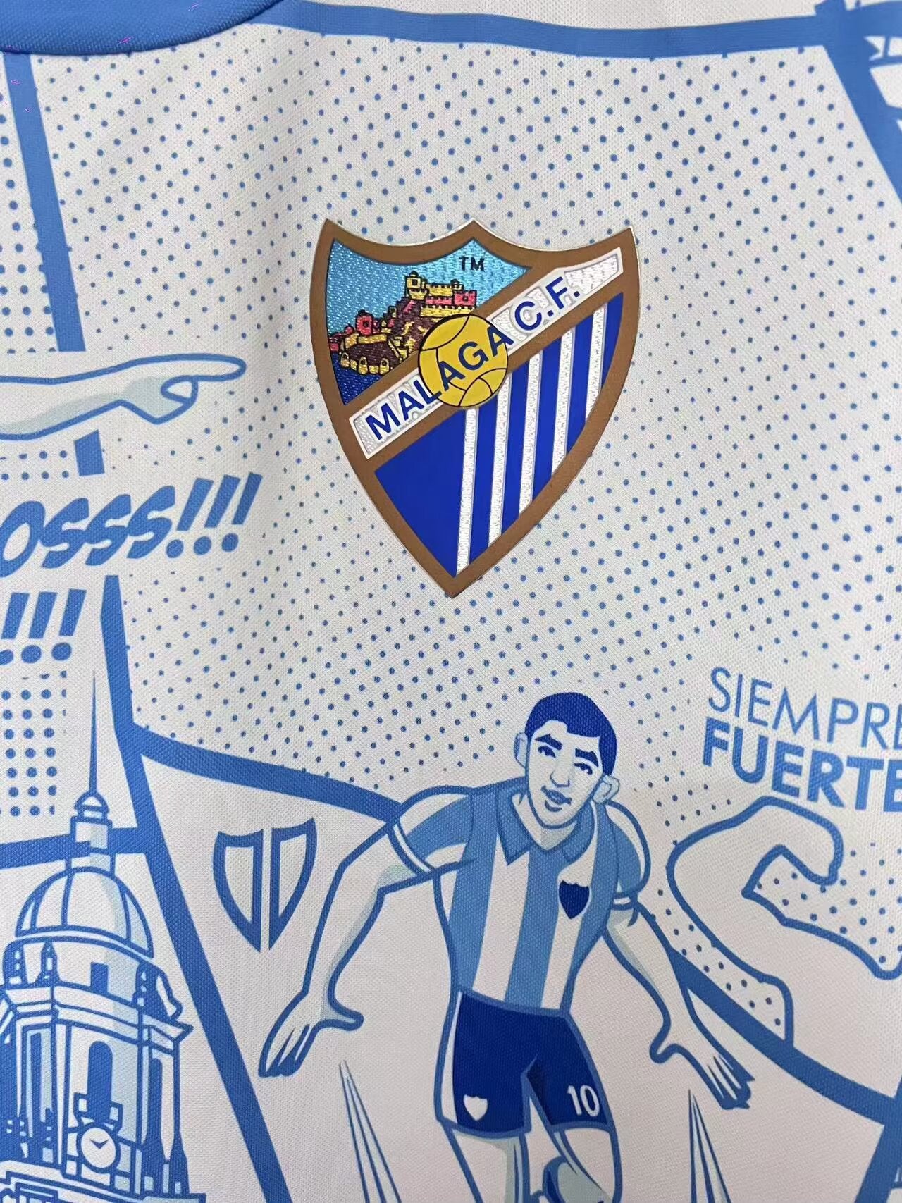 Málaga Special Edition 2025/2026 Fan Version Football Jersey