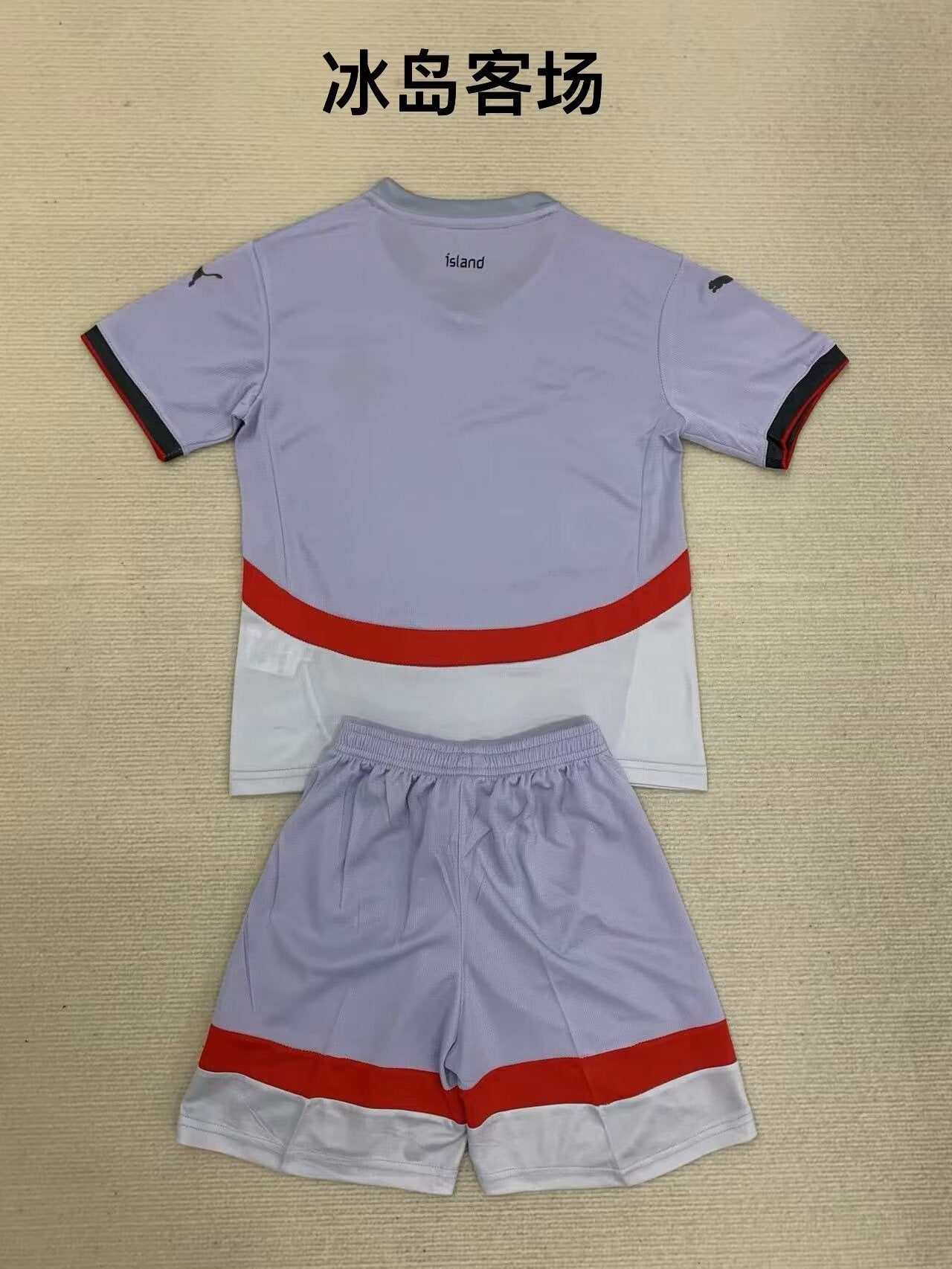 Iceland 2024/2025 Kids Away Football Jersey