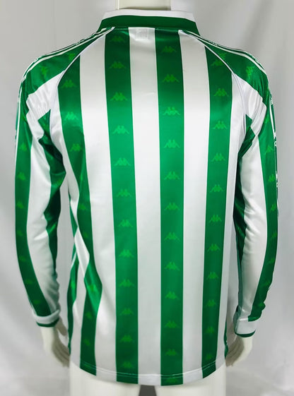 Retro Real Betis 1995/1997 Home Long Sleeve Football Jersey