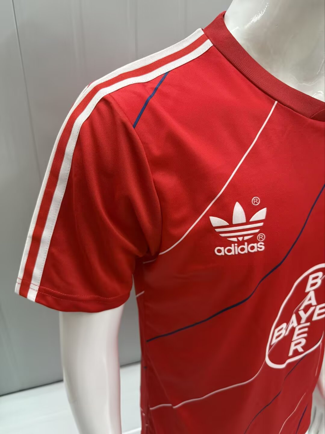 Retro Leverkusen 1987/1988 Home Fan Version Football Jersey
