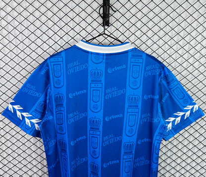 Retro Real Oviedo Home Jersey 1998-1999