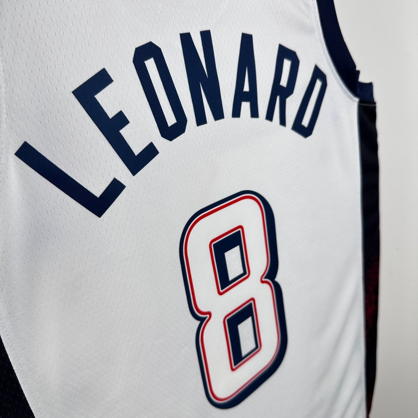 USA Los Angeles Clippers White #8 LEONARD NBA Season Jerseys 2024