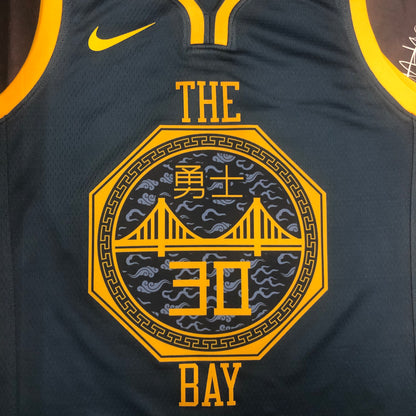 Retro Golden State Warriors 2018 Football Jersey
