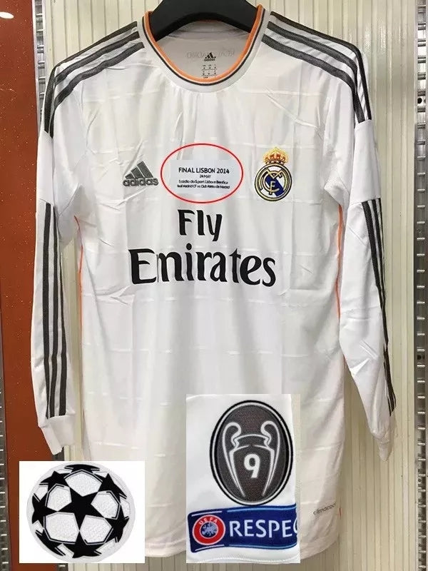 Retro real madrid 2013/2014 Home Football Jersey