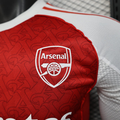 Arsenal 2025/2026 Home Player Version Football Jersey