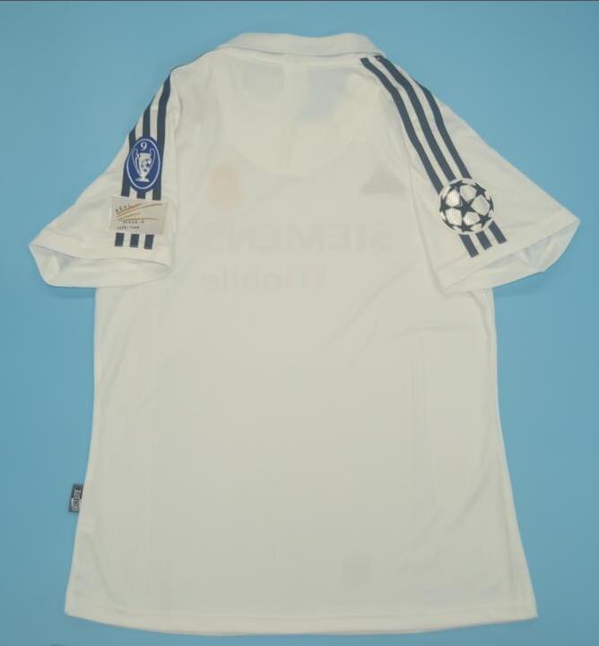 Retro Real Madrid 2002/2003 Home Fan Version Football Jersey
