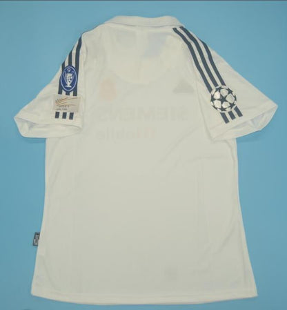 Retro Real Madrid 2002/2003 Home Fan Version Football Jersey