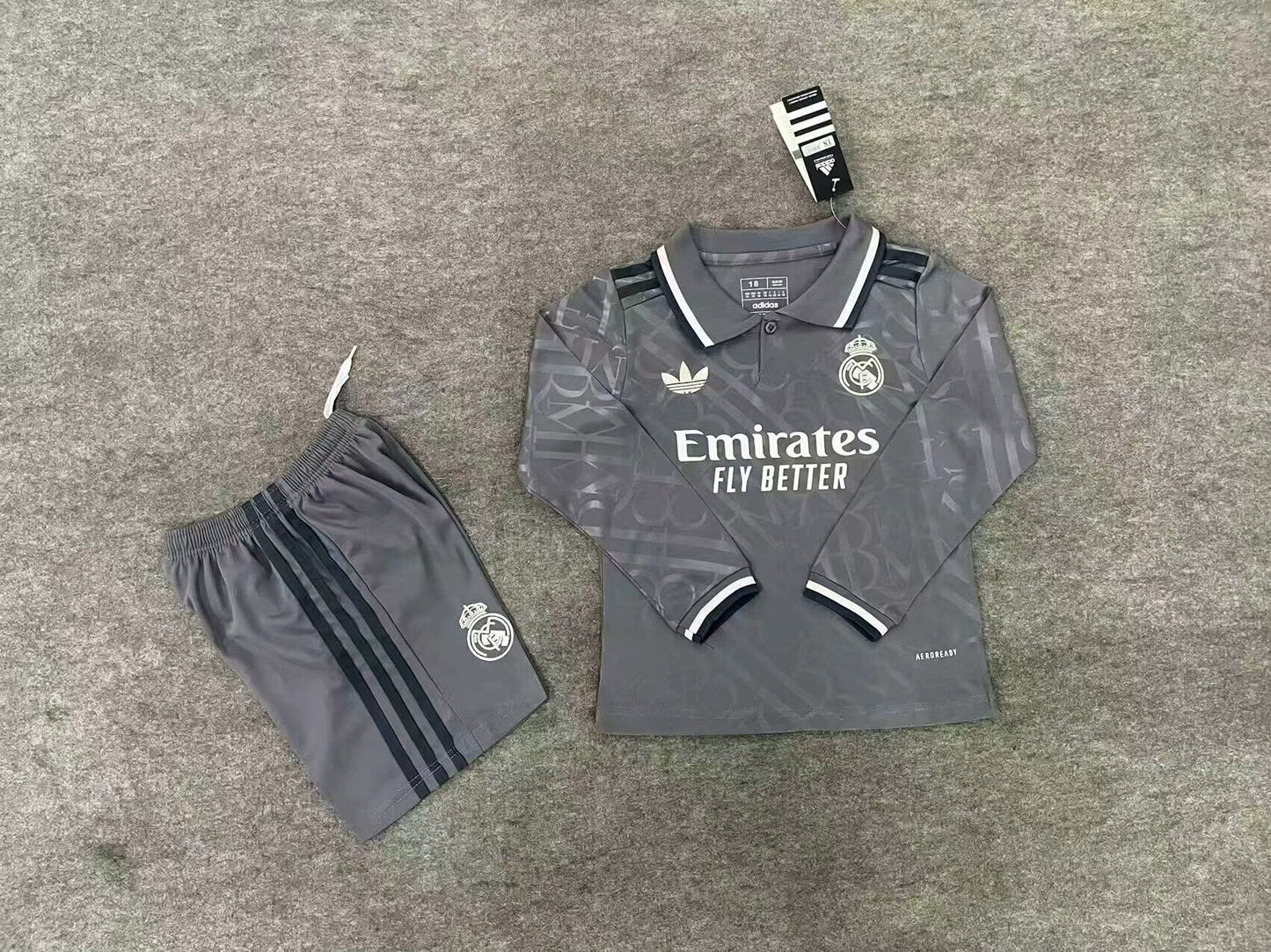 Kids jerseys 2024/2025 Kids Third Away Long Sleeve Football Jersey