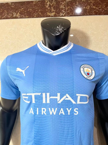 Manchester City 2023/2024 Home Player Version Football Jersey