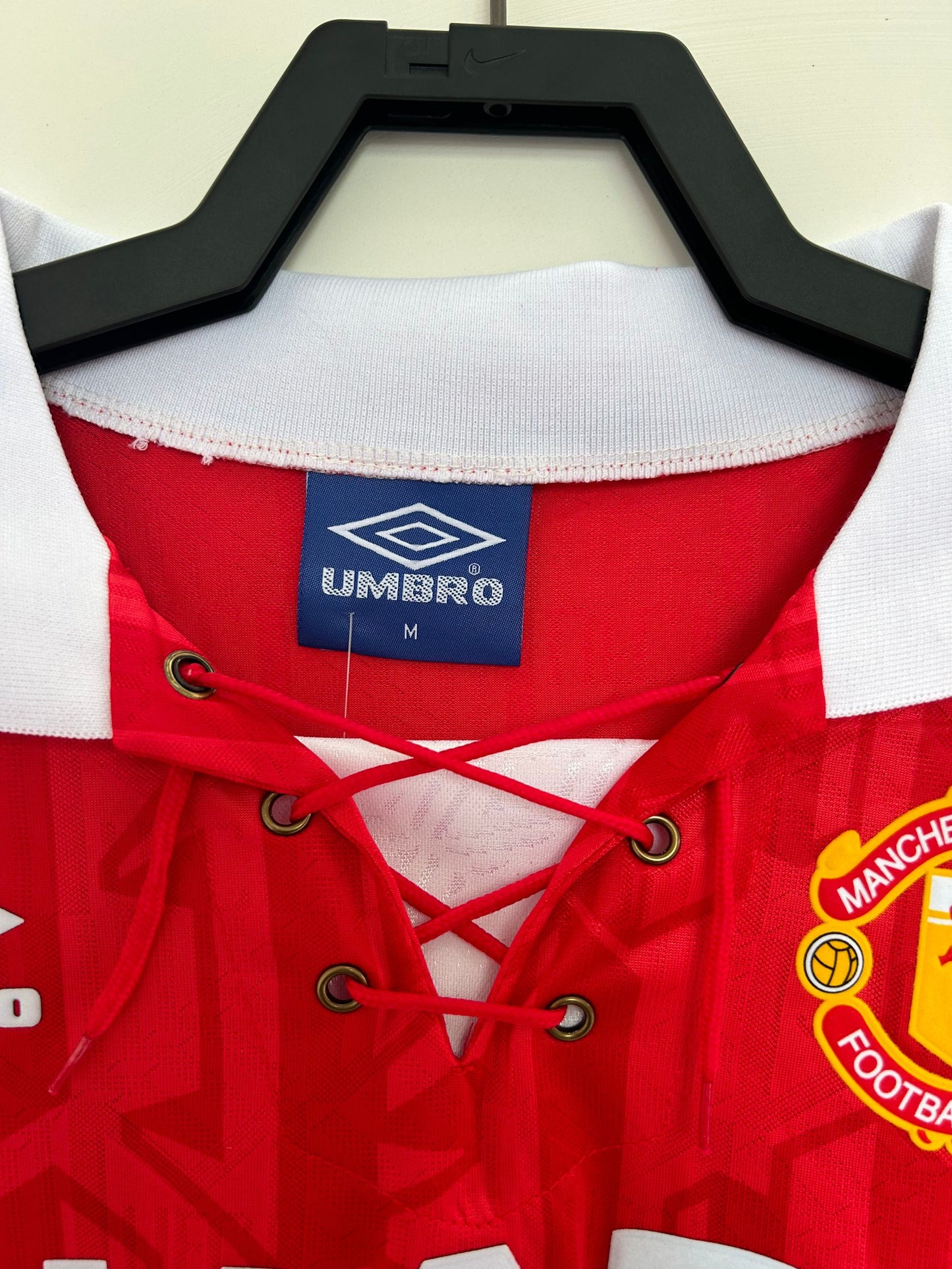 Retro Manchester united 1992 Home Football Jersey