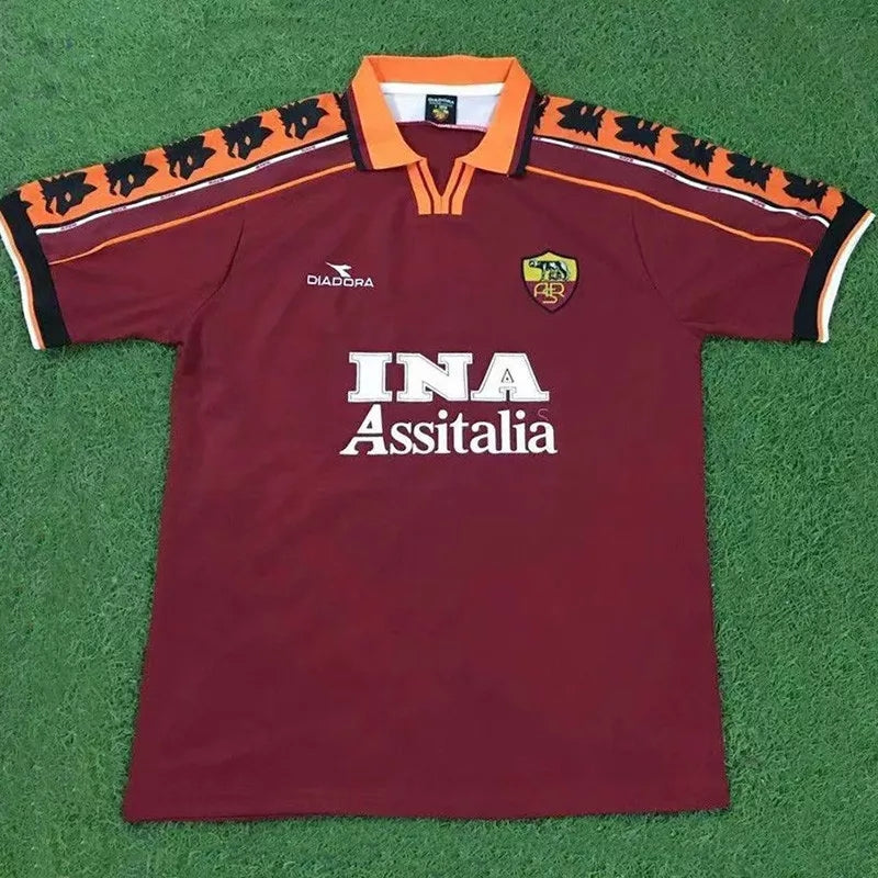 Retro Roman 1998/1999 Home Football Jersey