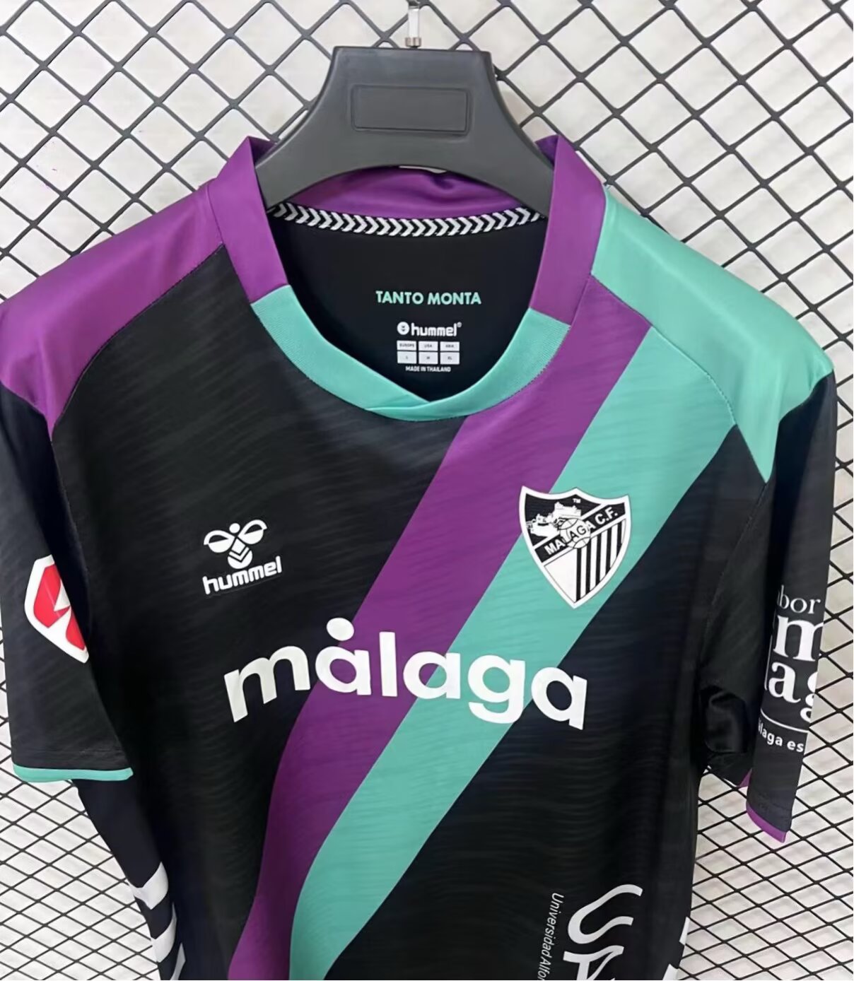 Málaga 2025/2026 Third Away Fan Version Football Jersey