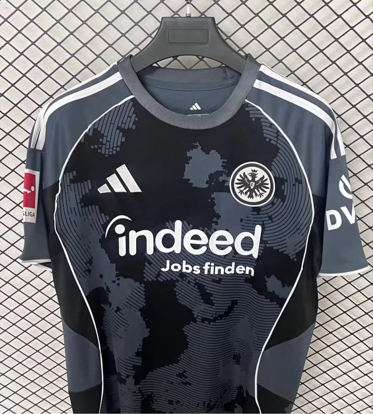 Frankfurt 2025/2026 Third Away Fan Version Football Jersey