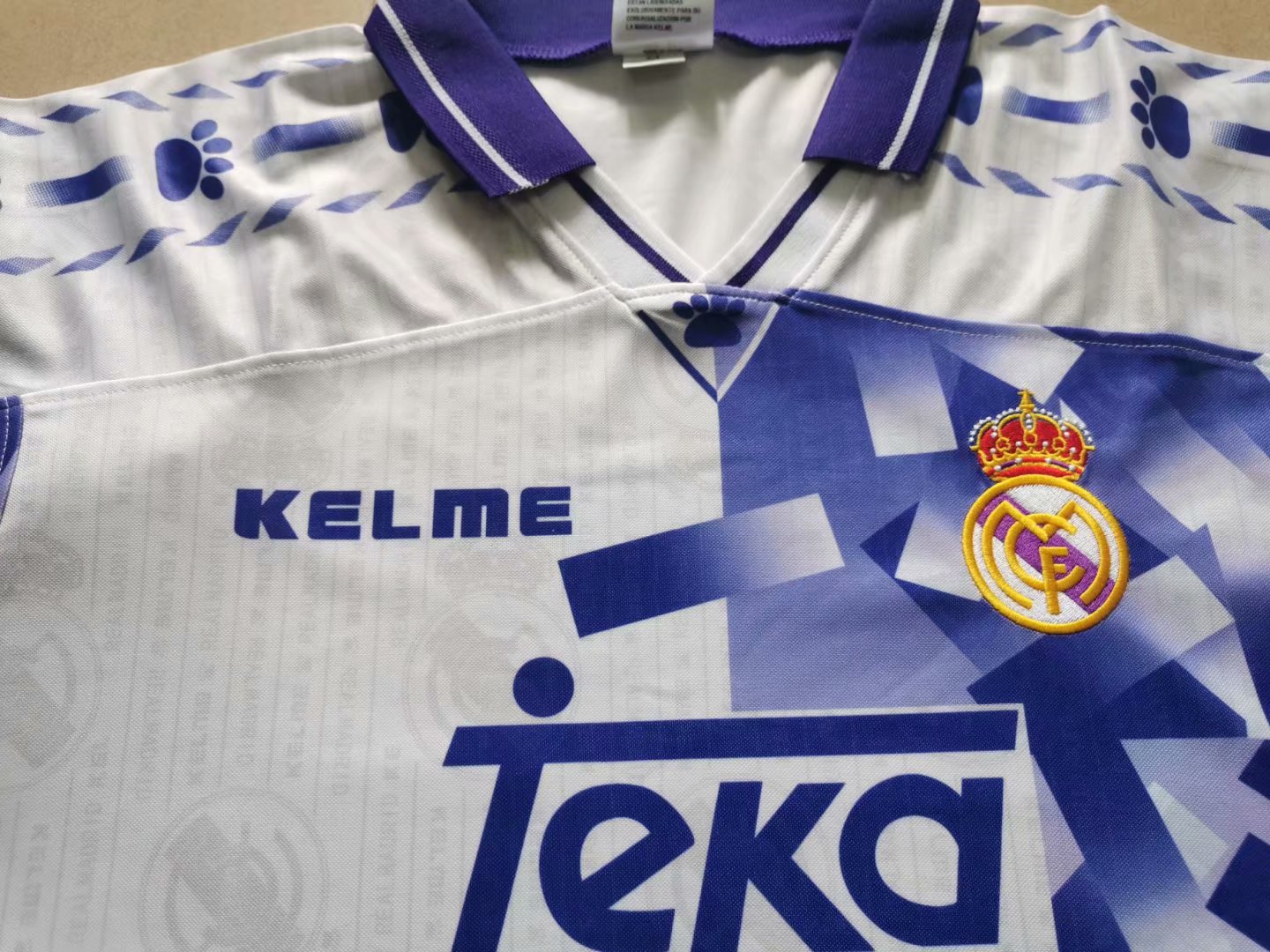 Retro real madrid 1996/1997 Third Away Football Jersey