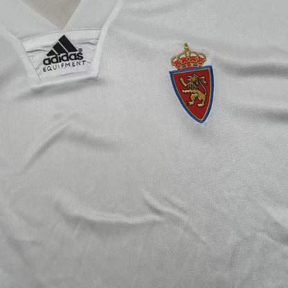 Retro Zaragoza 1992/1993 Home Fan Version Football Jersey