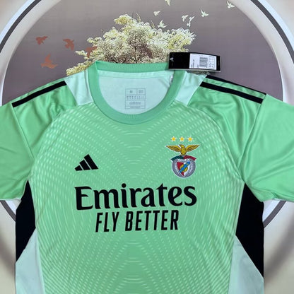 SL Benfica 2025/2026 Goalkeeper Fan Version Football Jersey
