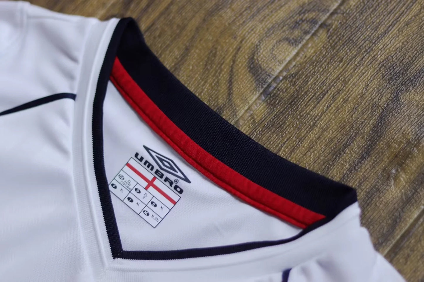 Retro England 2002 Home Football Jersey