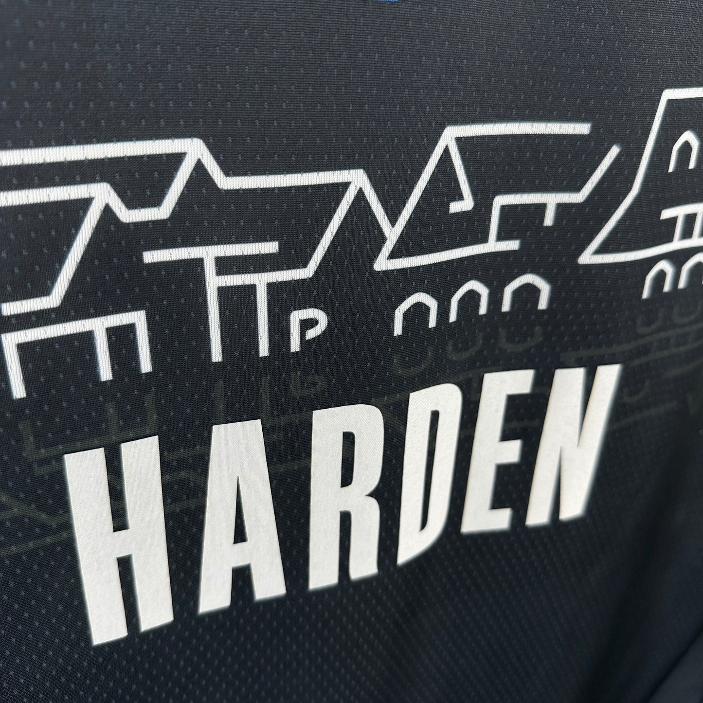 Philadelphia 76ers City Retro Black #1 HARDEN NBA Season Jerseys 2021