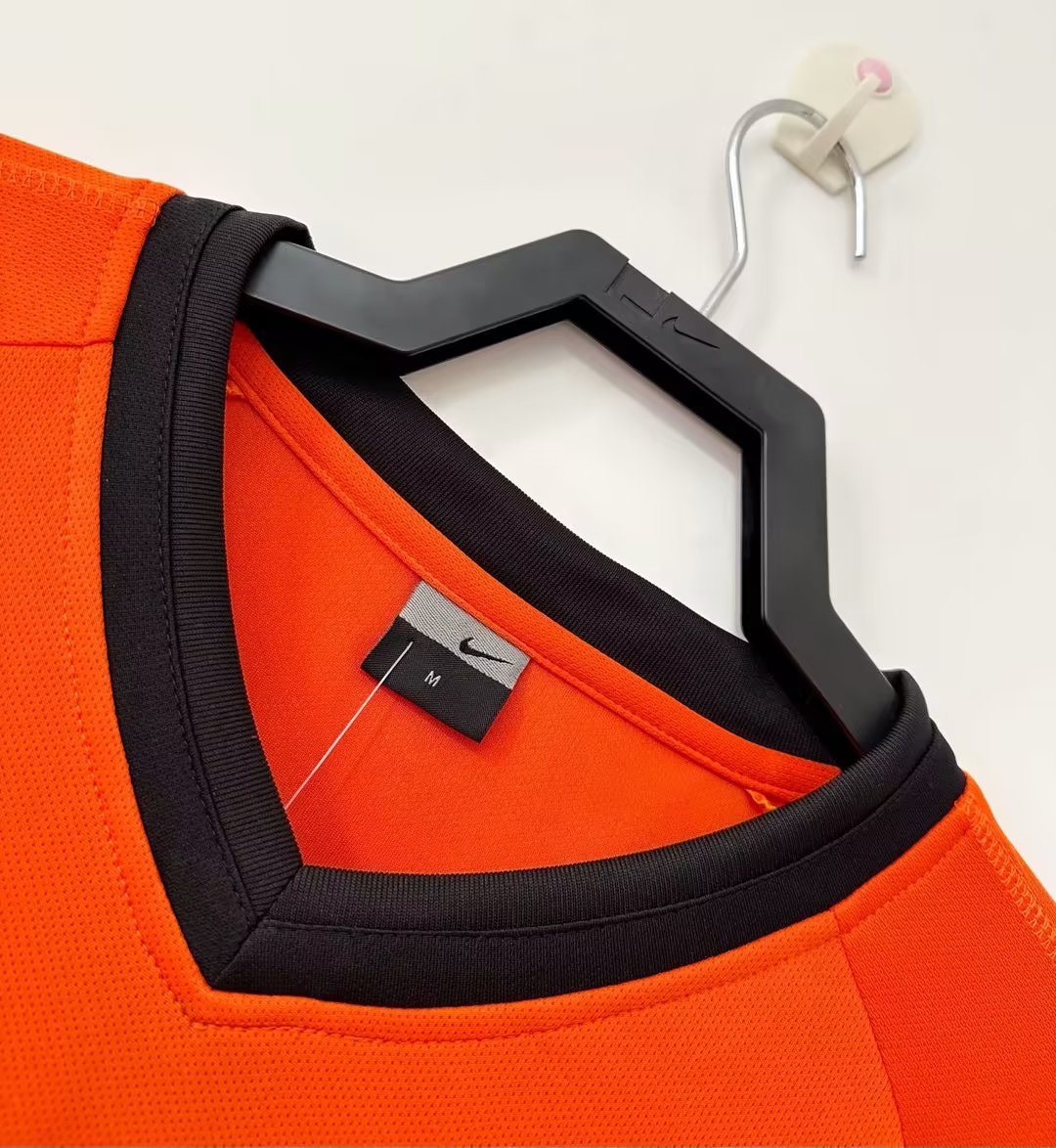 Retro Netherlands 2002 Home Fan Version Football Jersey