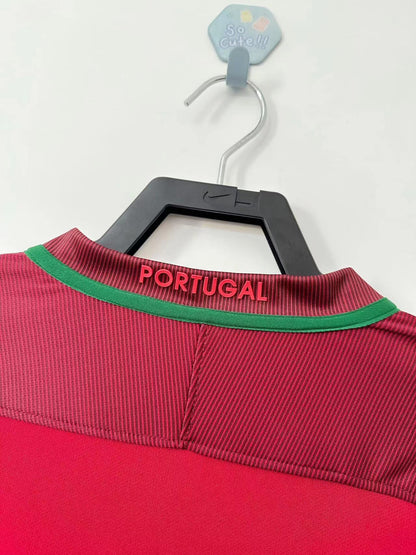 Retro Portugal 2016 Home Football Jersey