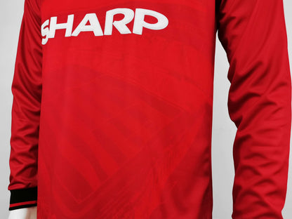 Retro Manchester united 1994/1996 Home Long Sleeve Football Jersey