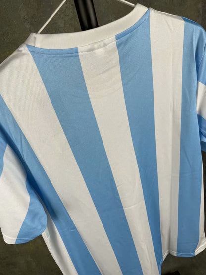 Retro Argentina Maradona Commemorative 1986 Football Jersey