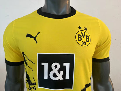 Borussia Dortmund 2023/2024 Home Player Version Football Jersey