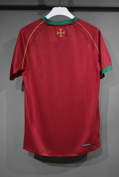 Retro Portugal 2006 Home Player Version Football Jersey