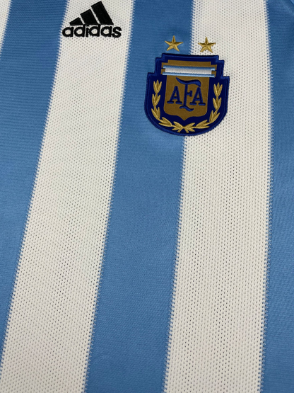 Retro Argentina 2010 Home Football Jersey