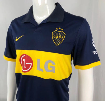 Retro Boca 2009/2010 Home Fan Version Football Jersey