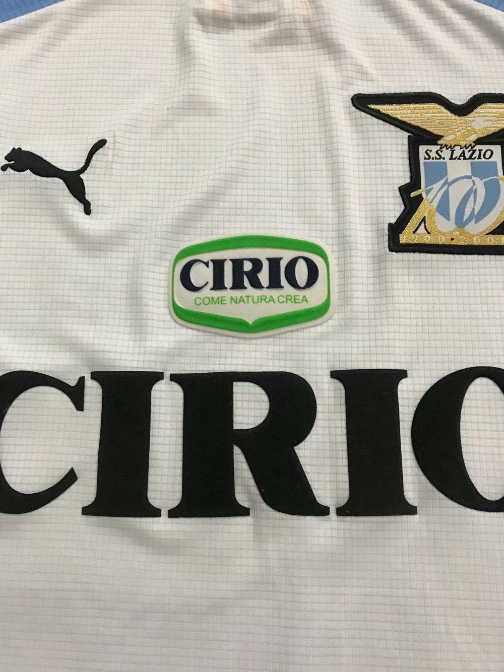 Retro Lazio 1998/2000 Away Long Sleeve Football Jersey