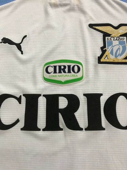 Retro Lazio 1998/2000 Away Long Sleeve Football Jersey