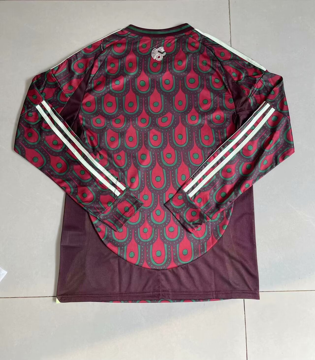 Mexico 2024/2025 Home Long Sleeve Fan Version Football Jersey