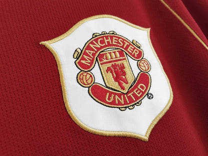 Retro Manchester united 2006/2007 Home Football Jersey