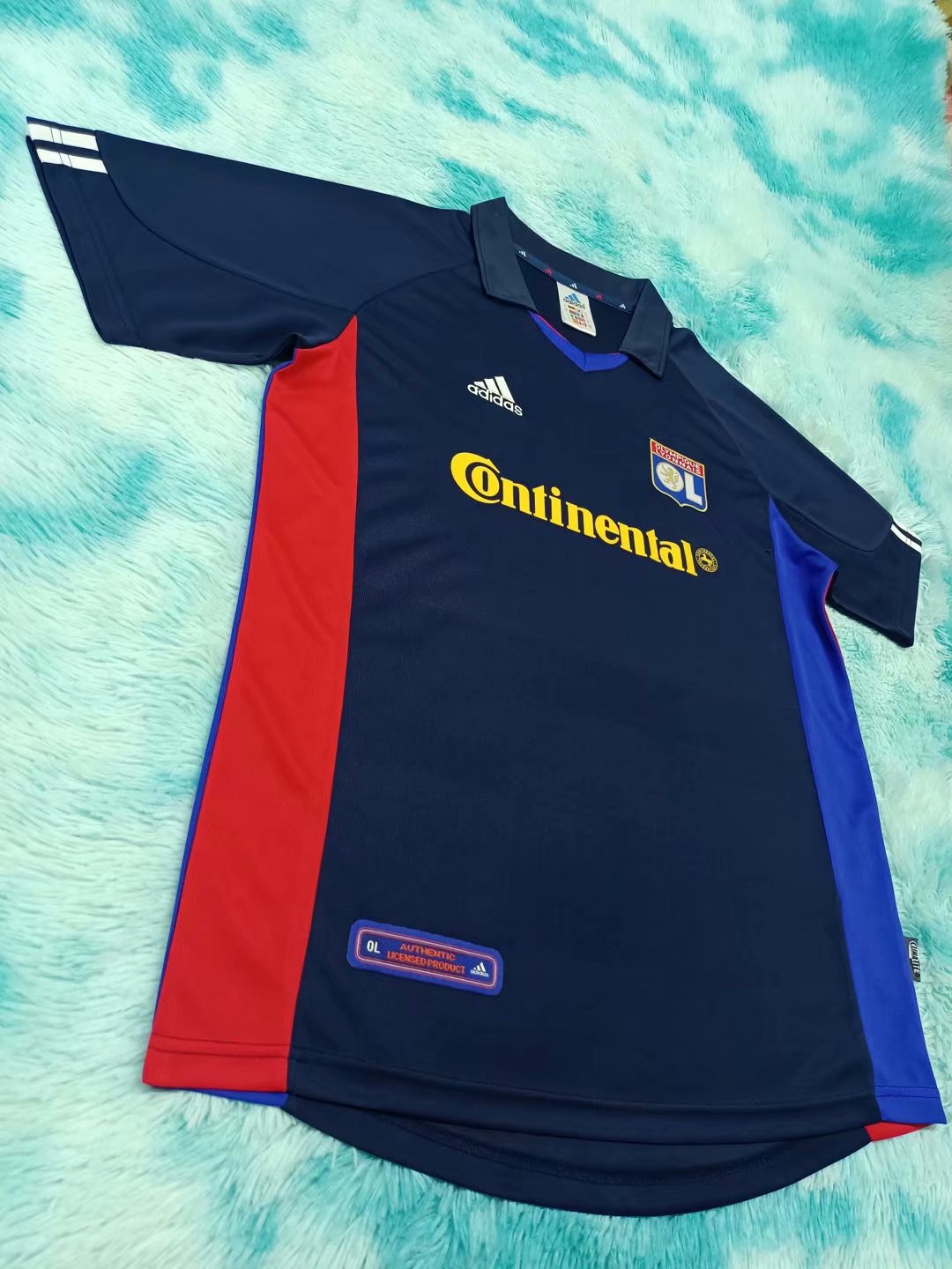 Retro Lyon 2001/2002 Away Fan Version Football Jersey
