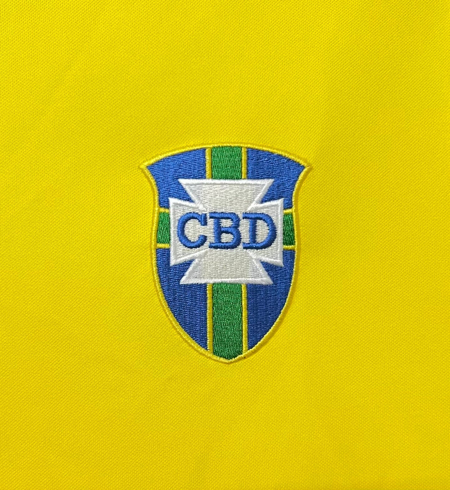 Retro Brazil 1970 Home Fan Version Football Jersey