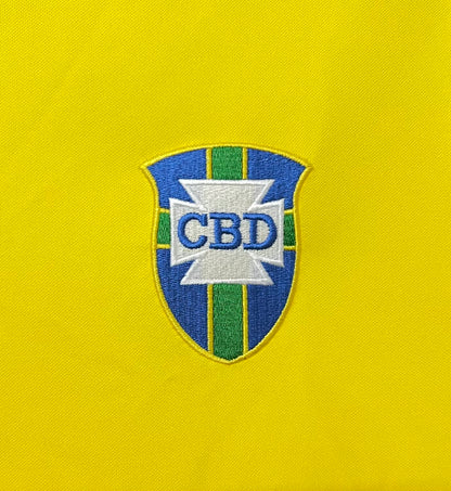 Retro Brazil 1970 Home Fan Version Football Jersey