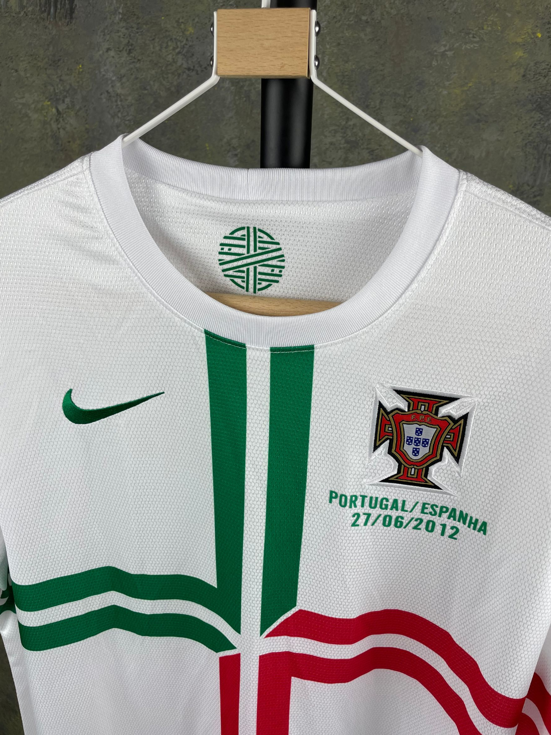 Retro Portugal 2012 Away Football Jersey