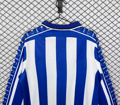 Retro Deportivo 1998/1999 Home Long Sleeve Fan Version Football Jersey