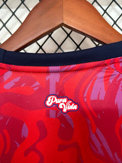 Costa Rica 2026/2027 Home Fan Version Football Jersey